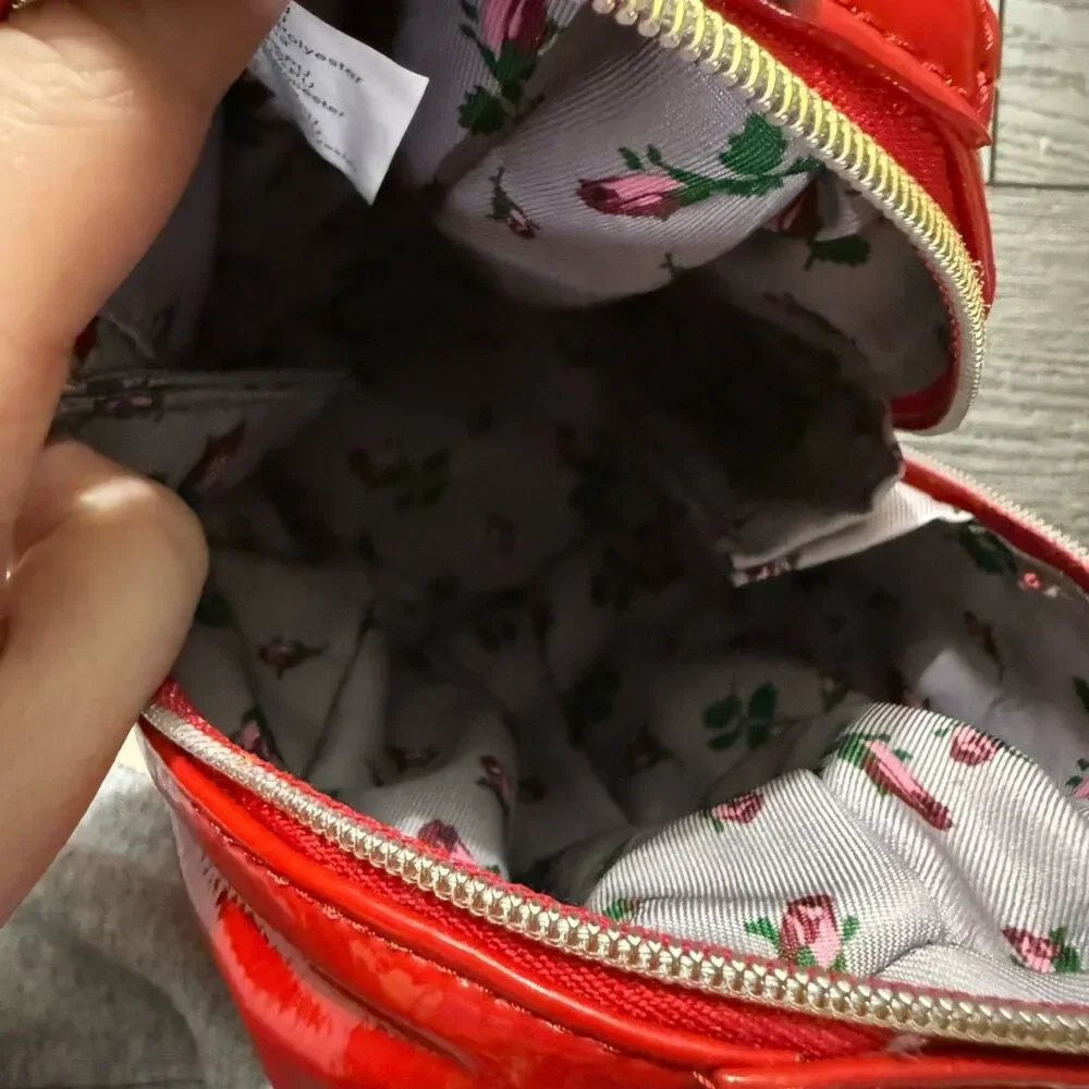 Betsey Johnson Rare Apple Orchard Crossbody Bag Purse